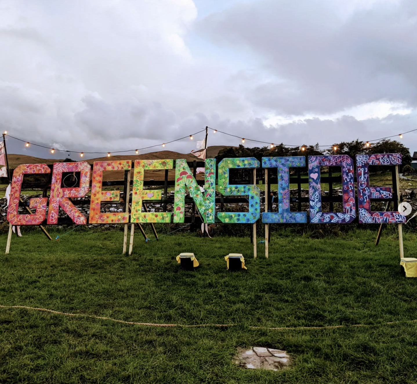 Low Greenside Farm event signage